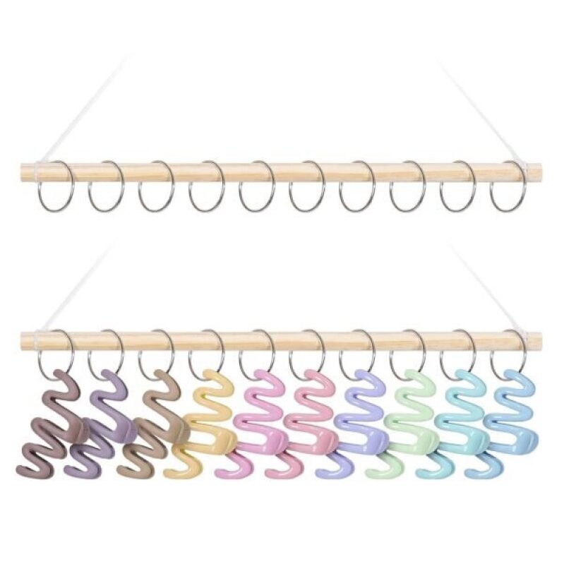 Organize Your Hair Accessories with the SNOWSTAR Macrame Hair Claw Clip Organizer