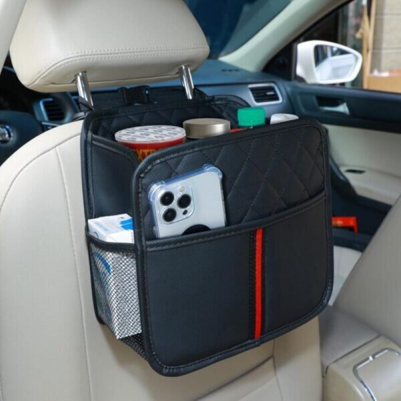 Car Seat Back Organizer with Storage Bag - 58% Off
