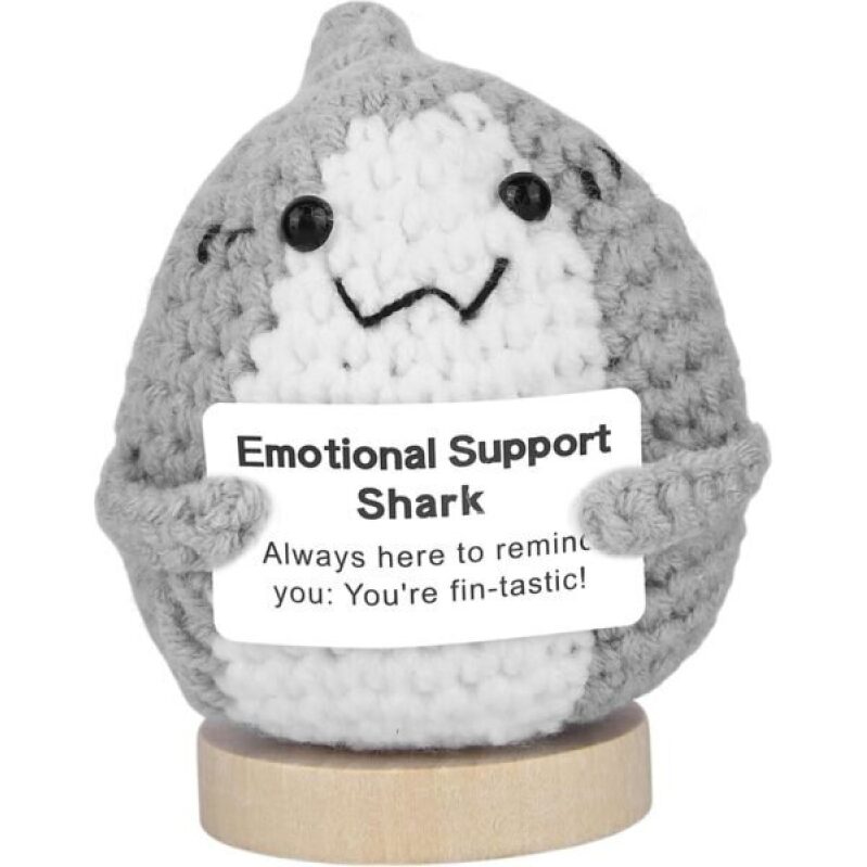 50% Off: Emotional Support Shark - Perfect Birthday Gift for Shark Lovers