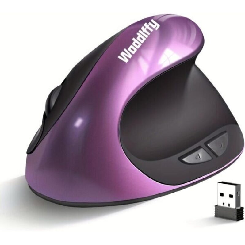 Woddlffy Ergonomic Wireless Vertical Mouse -70% Discount
