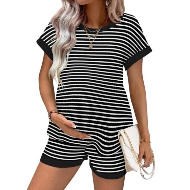 Maternity Pajamas 2 Piece Set - Comfortable and Stylish Pregnancy Loungewear