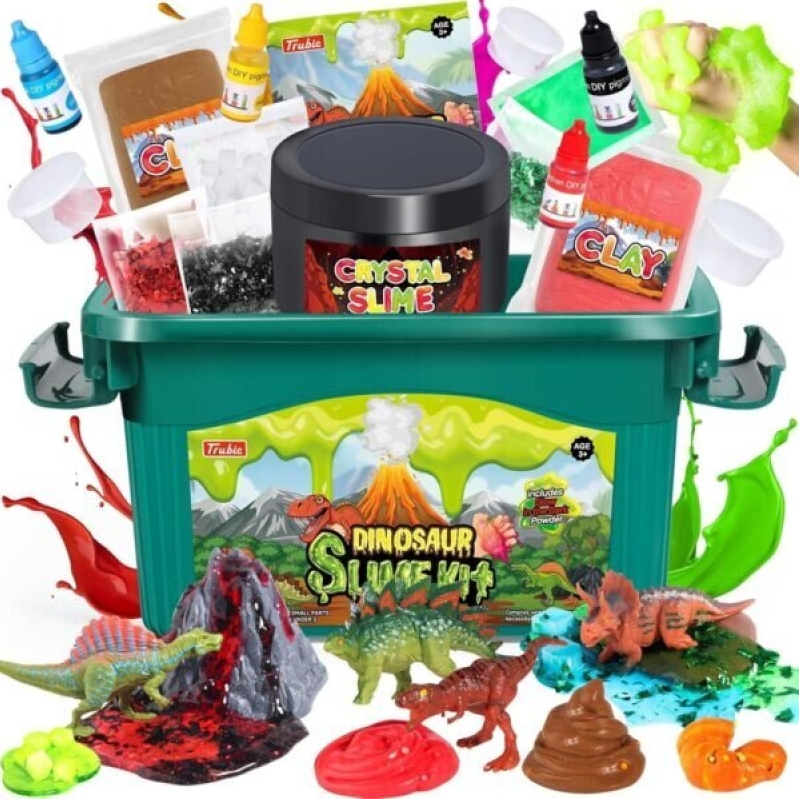 Affordable Dinosaur Slime Kit for Kids - Fun, Creative Play!