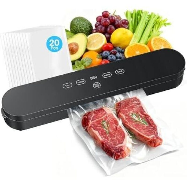 Smart Vacuum Sealer with 20 Bags - 86% Discount
