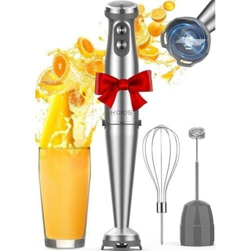 Triple-Function Stainless Steel Hand Blender - 35% Off