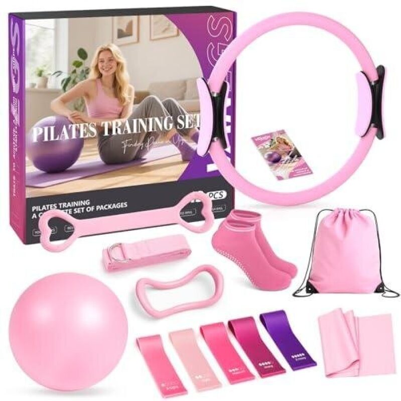 Home Pilates Training Set - 13-Piece Workout Kit