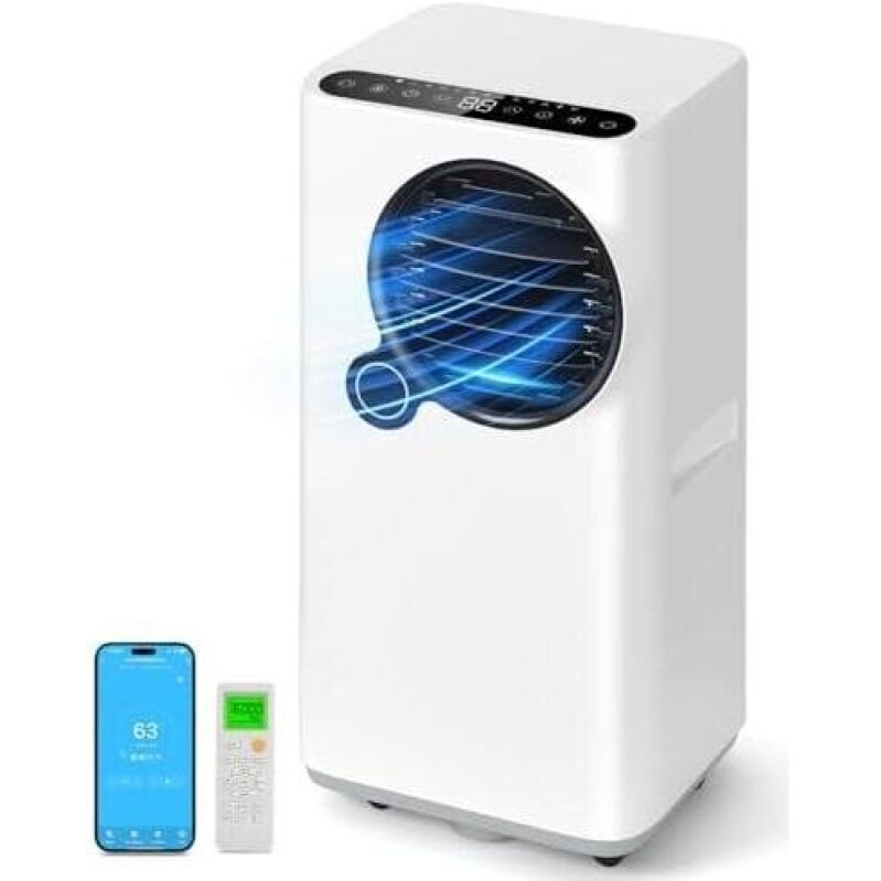 Five-in-One 16000BTU Ultra-Quiet Portable Air Conditioner