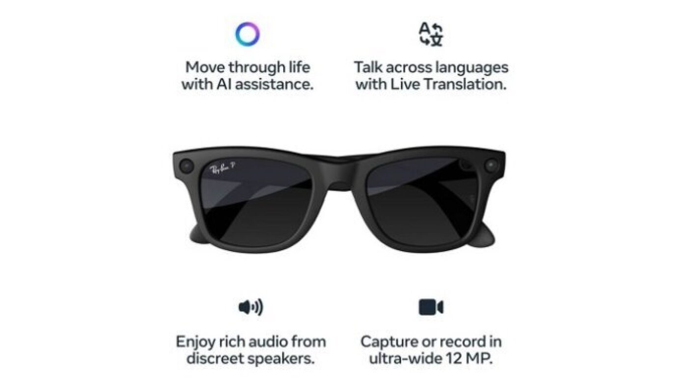 Ray-Ban Meta Wayfarer – (Gen 1) Glasses for Smart Living