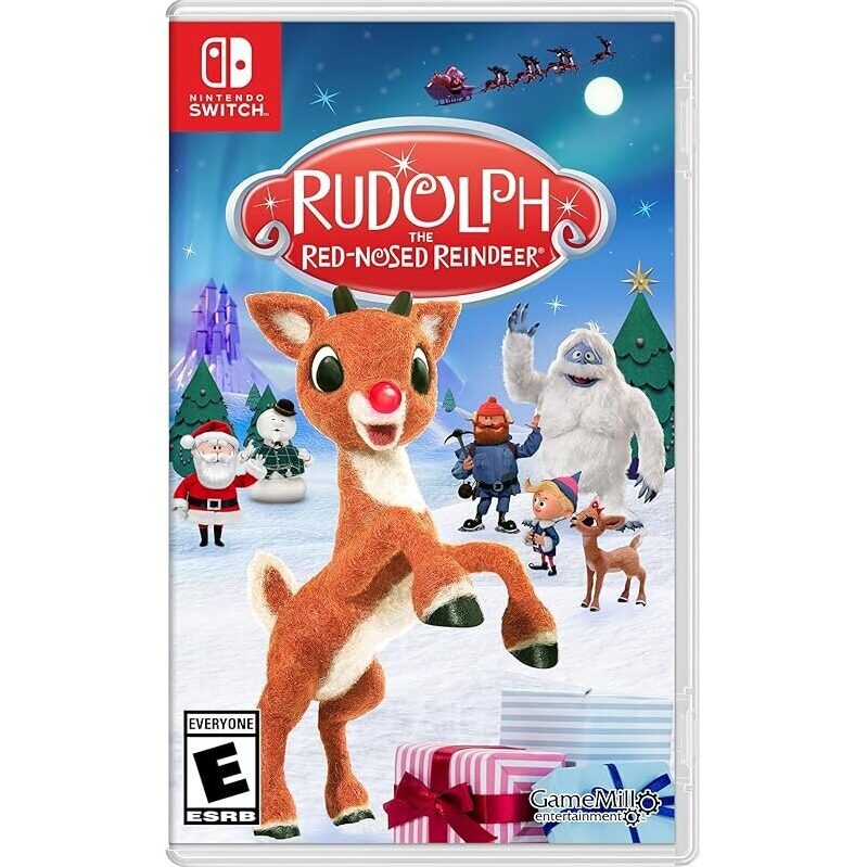 Rudolph the Red-Nosed Reindeer Nintendo Switch Game - Holiday Adventure Awaits!