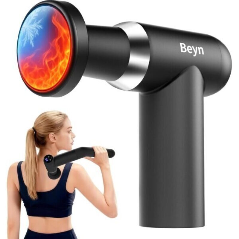 Beyn Hot & Cold Therapy Massage Gun: Ultimate Back Pain Relief
