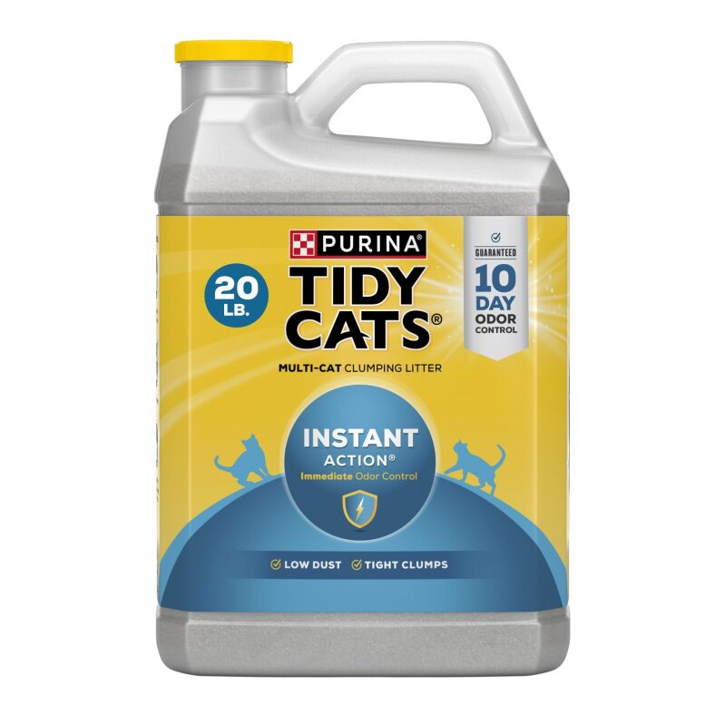 Purina Tidy Cats Instant Action Clumping Cat Litter 20lb Jug