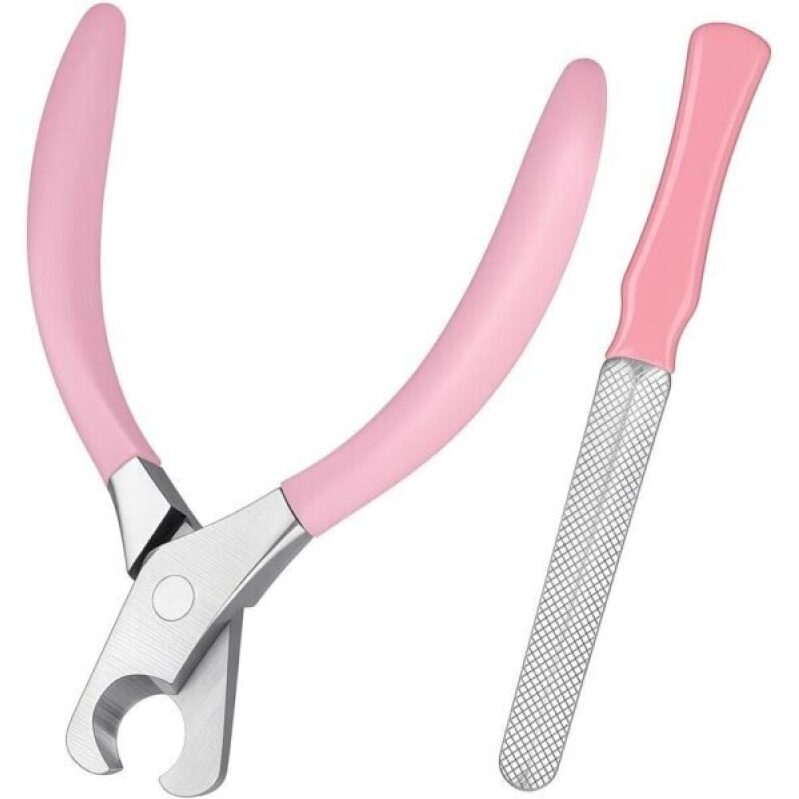 Premium Large Dog Nail Clippers with Wide Opening and Nail File - 50% Off