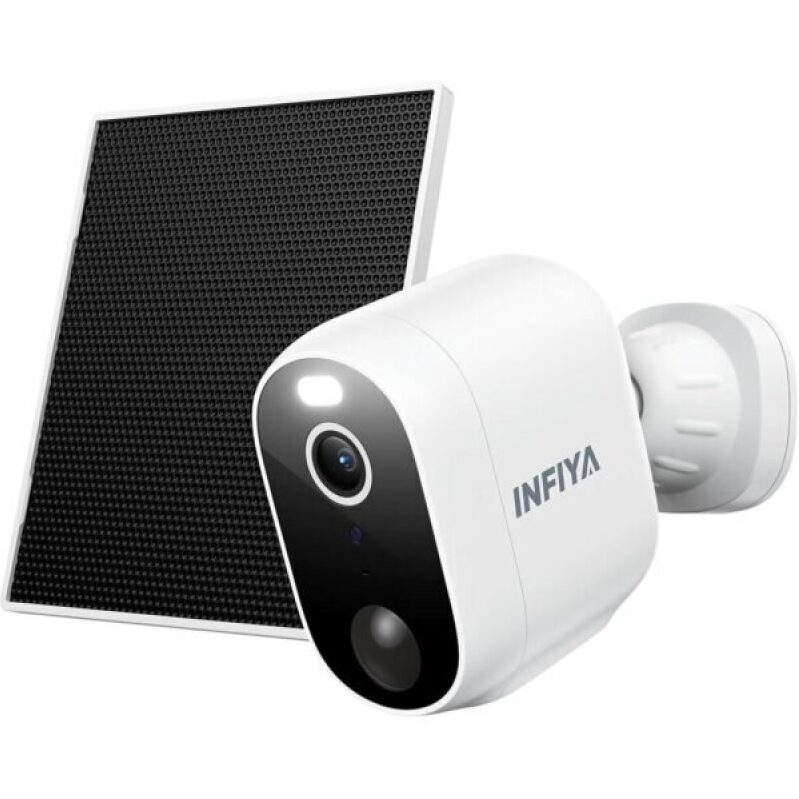 INFIYA 2K Outdoor Security Camera with Solar Panel - 62% Discount