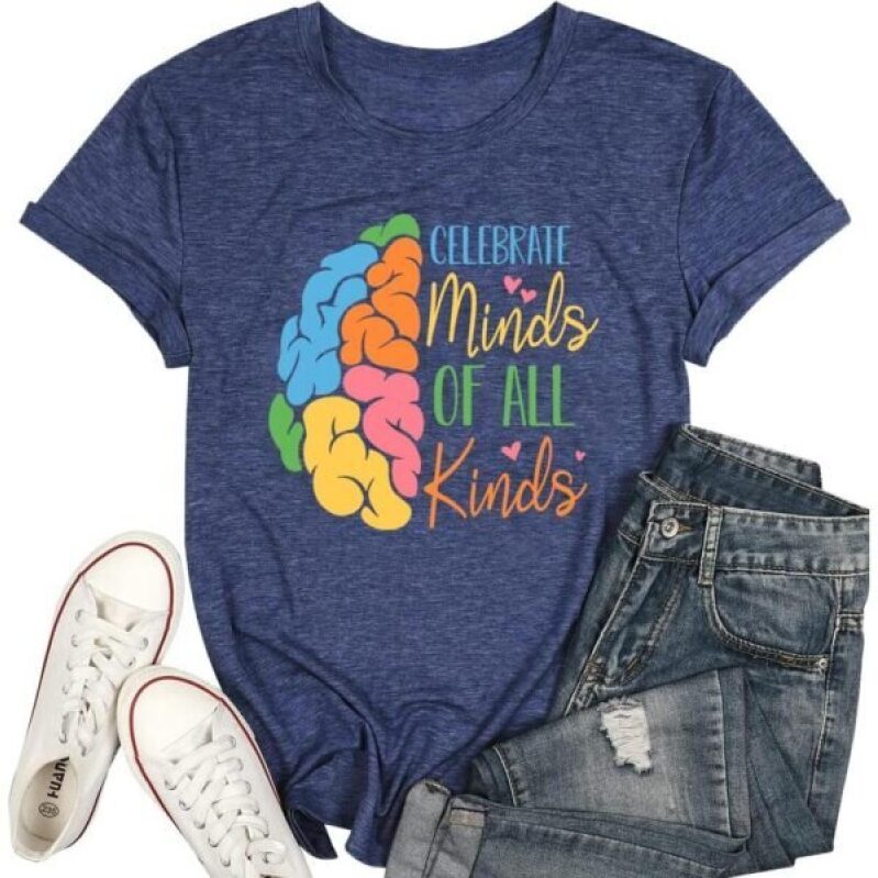 Celebrate Minds of All Kinds Autism Awareness T-Shirt
