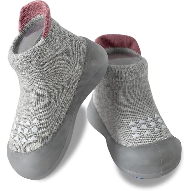 Hstyle Baby Sock Shoes - Soft Rubber Sole Sneakers for Toddlers