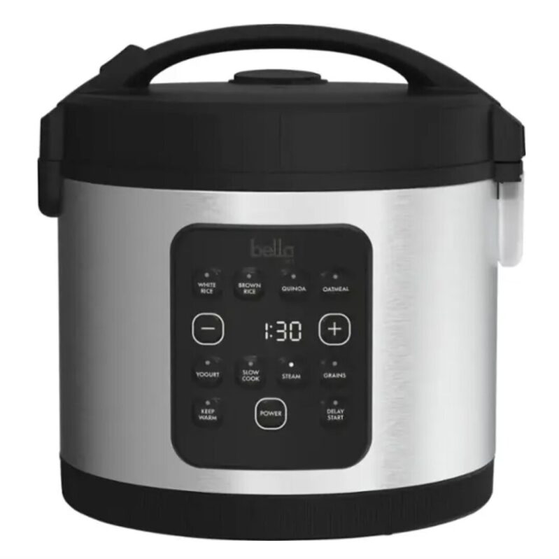 Bella Pro 20-cup Digital Rice Cooker - Perfect for Efficient Cooking
