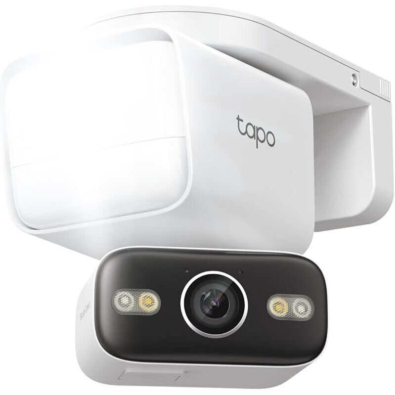 Tapo C710 2K Outdoor Pan/Tilt Wired Floodlight Security Camera