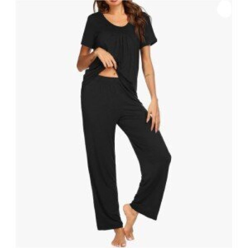 Ekouaer Women's Two-Piece Loungewear Set