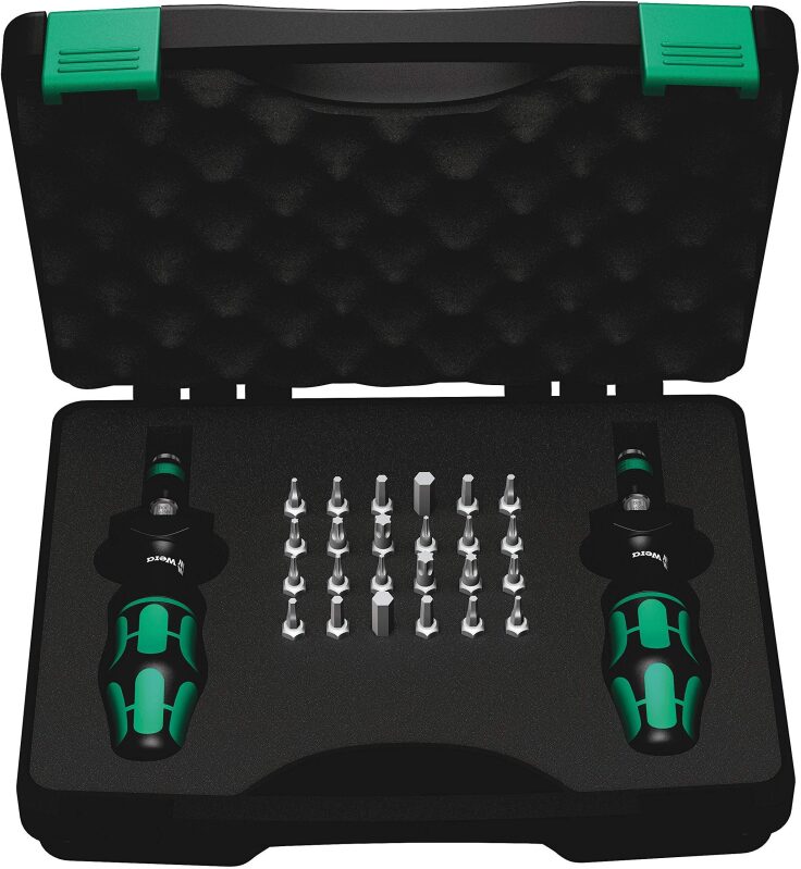 Wera 05074738001 7440/41 Kraftform Torque Screwdriver Set 26pc