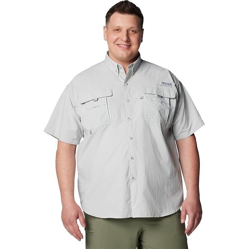 Columbia Men's PFG Bahama II Short Sleeve Shirt - Ultimate Sun Protection