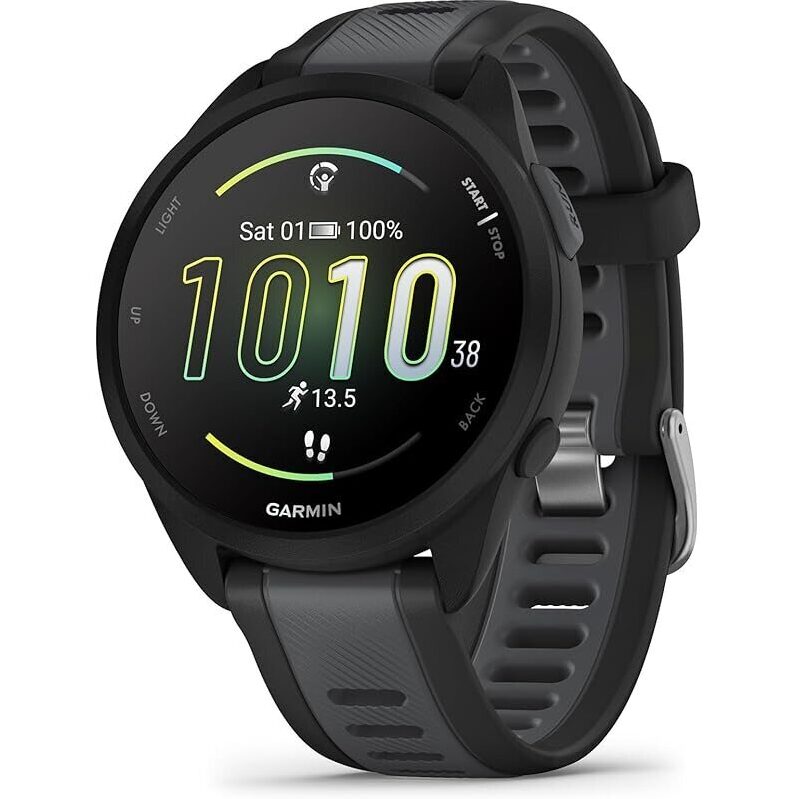 Garmin Forerunner 165 Running Smartwatch with AMOLED Display - Perfect for Fitness Enthusiasts