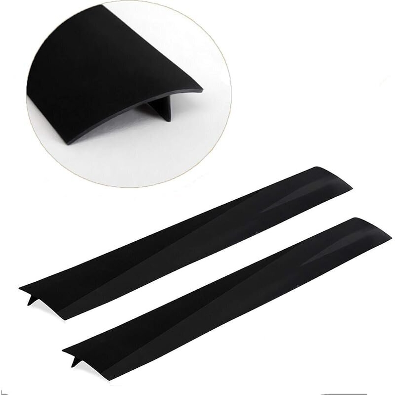 2-Pack 21-in Silicone Kitchen Stove Gap Cover - Durable and Easy to Clean
