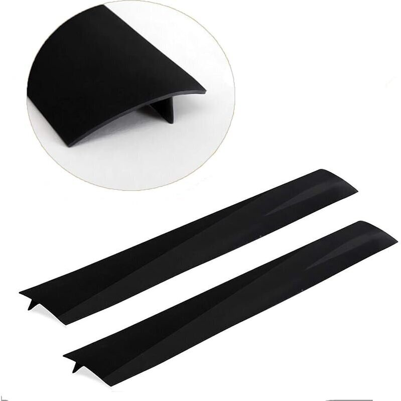 2-Pack 21-in Silicone Kitchen Stove Gap Cover - Durable and Easy to Clean