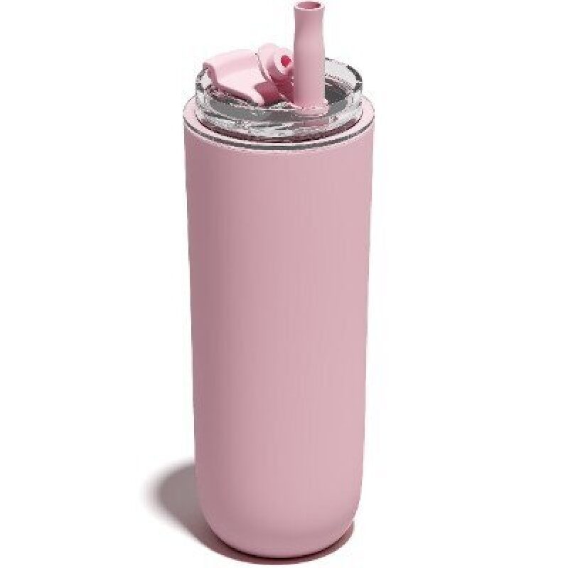 16oz Pink Stainless Steel Insulated Tumbler