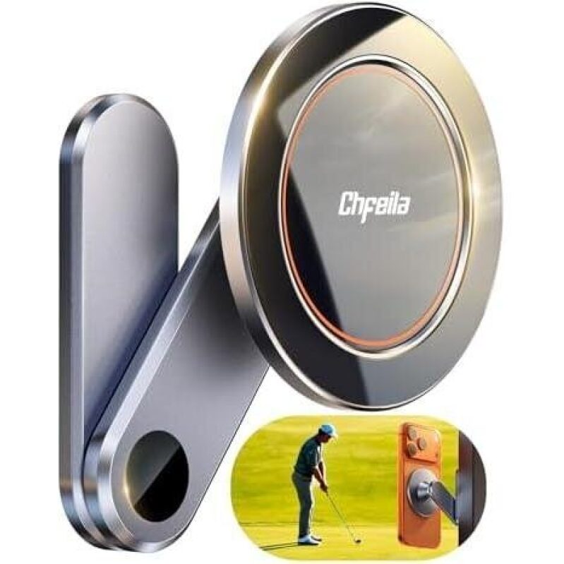 Magnetic 360° Adjustable Golf Cart Phone Stand - 62% Off