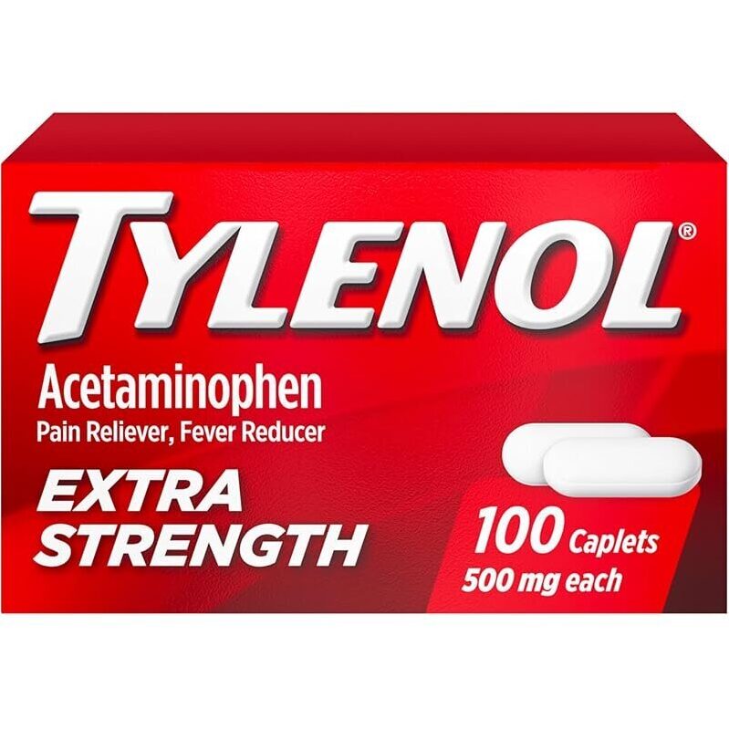 Tylenol Extra Strength Pain Relief Caplets - 100 Count