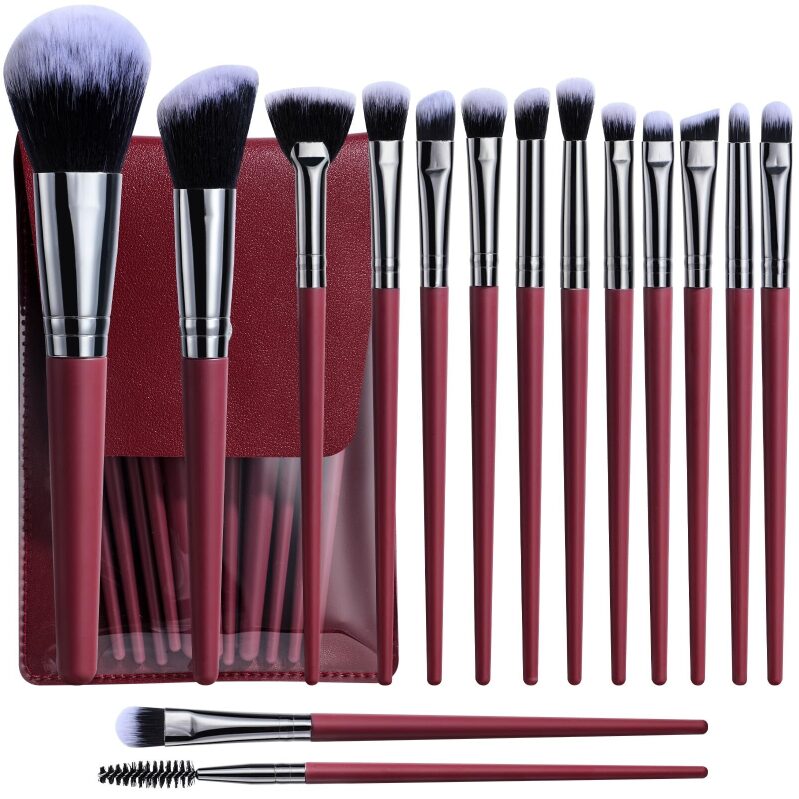 15-Piece Professional Makeup Brushes Set - Premium Quality for All Makeup Needs