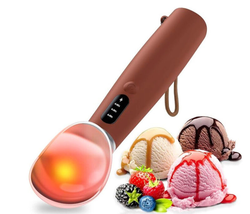 Rechargeable Electric Ice Cream Scoop with Constant Temperature