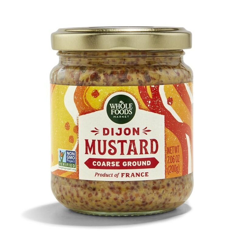 Whole Foods Market Coarse Ground Dijon Mustard - Premium Quality