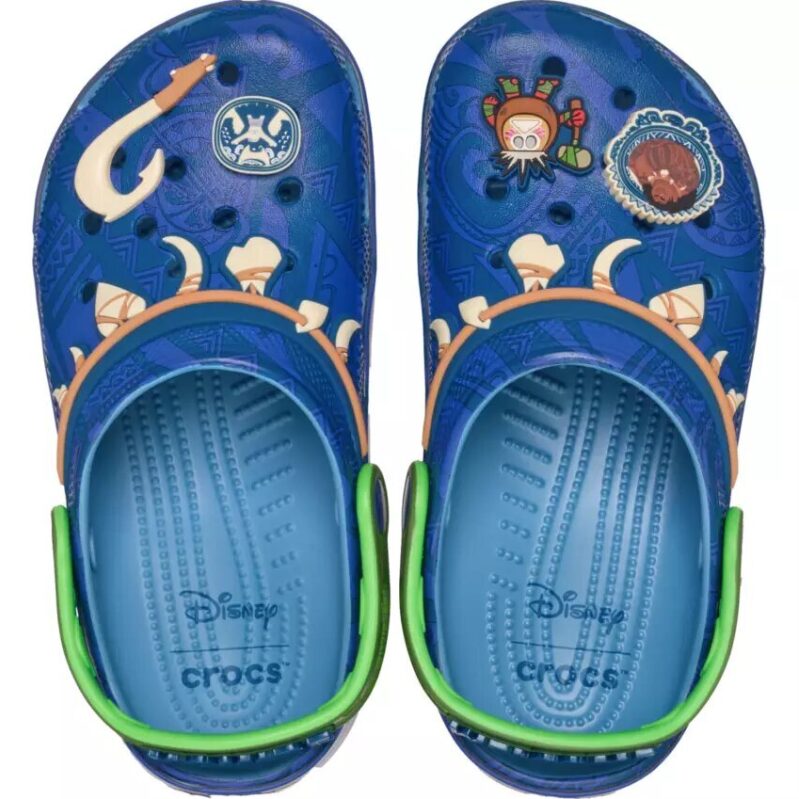 Crocs Kids Disney Moana Maui Classic Clog - Adventure-Ready Slippers