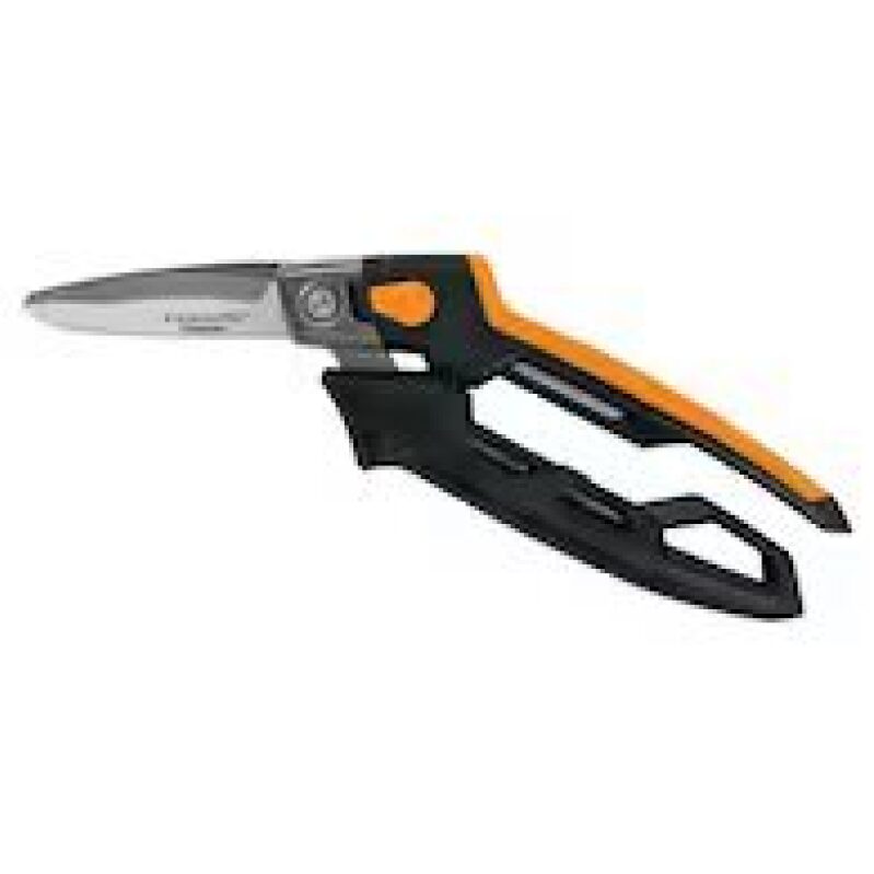 Fiskars PRO PowerArc Steel Straight Cut Offset Snips 8-in
