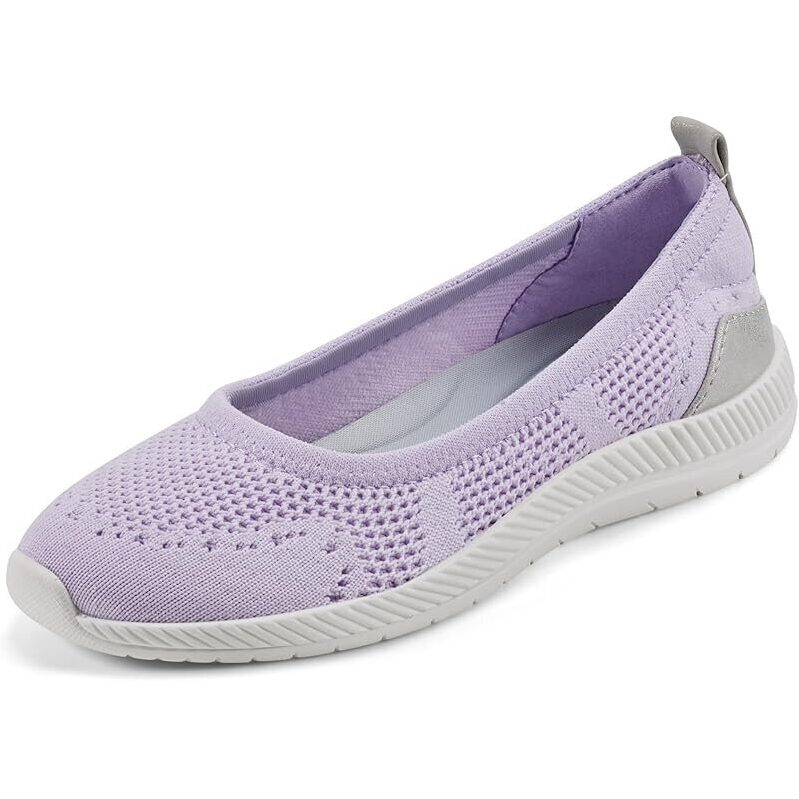 Easy Spirit Women's Glitz2 Ballet Flats - Comfortable & Stylish Everyday Shoes