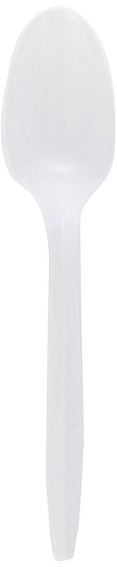 1000-Pack Polypropylene Medium-Weight Spoons - Ideal for Casual Events