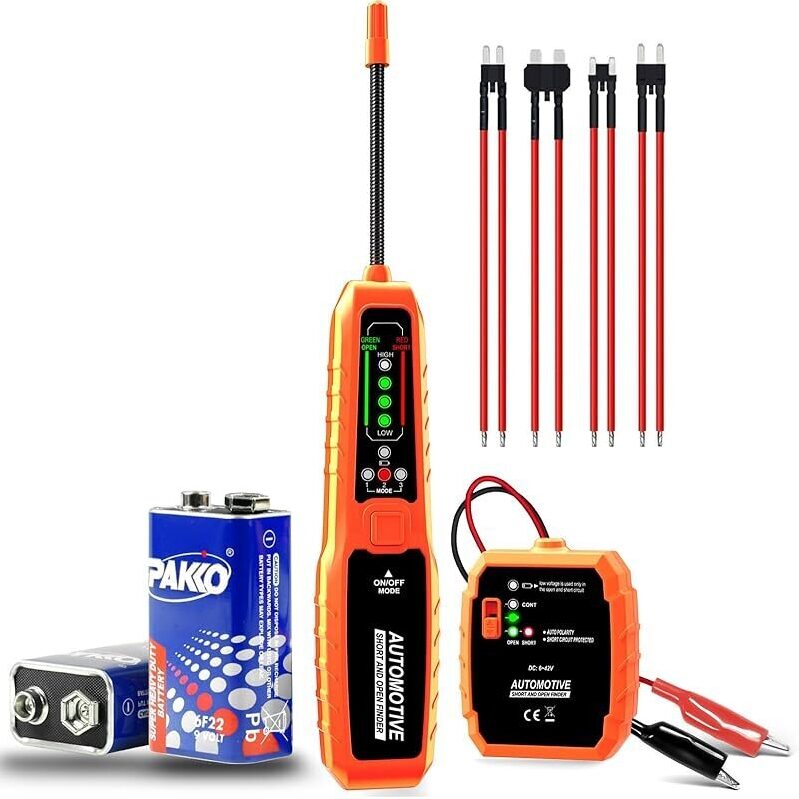 ATDIAG Automotive 6–42V DC Open & Short Wire Tracer