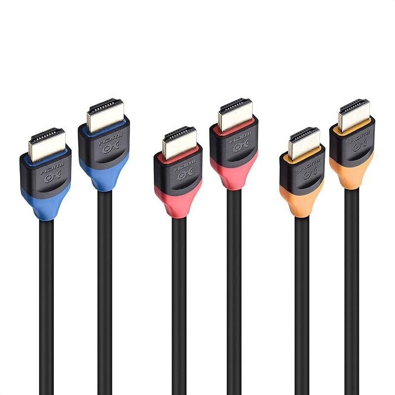 Upgrade Your Setup with Cable Matters 3-Pack 48Gbps 8K HDMI Cables