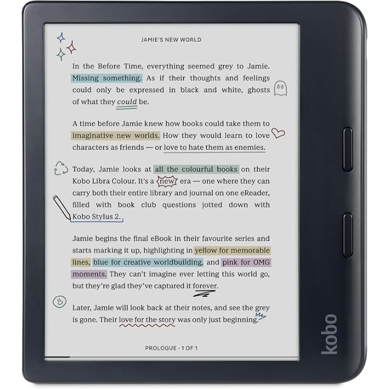 Kobo Libra Colour 7-inch 32GB eReader - Perfect for Book Lovers