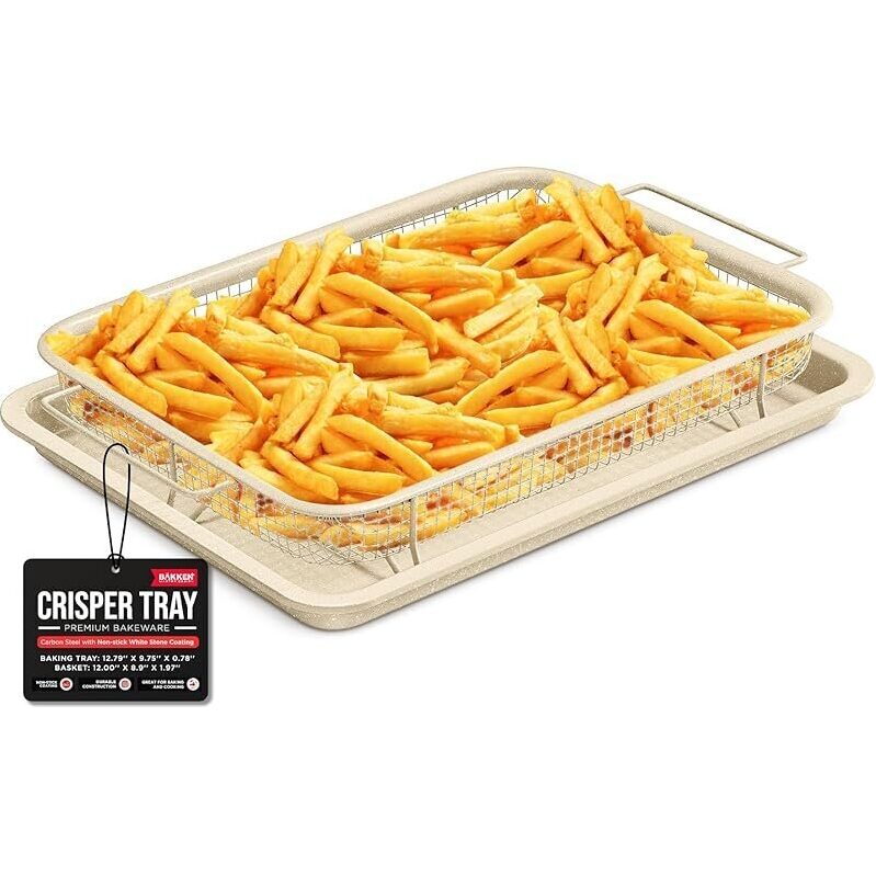 Bakken Swiss Crisper Tray - 2-Piece Set for Healthier Cooking