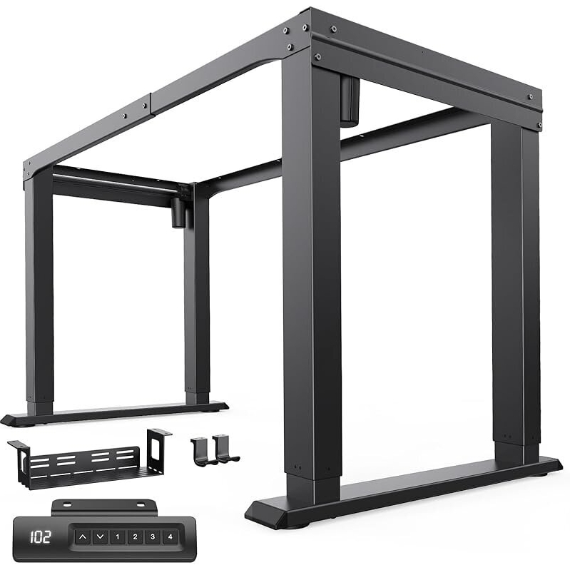 HUANUO Dual Motor Height Adjustable Electric Sit Stand Desk Frame