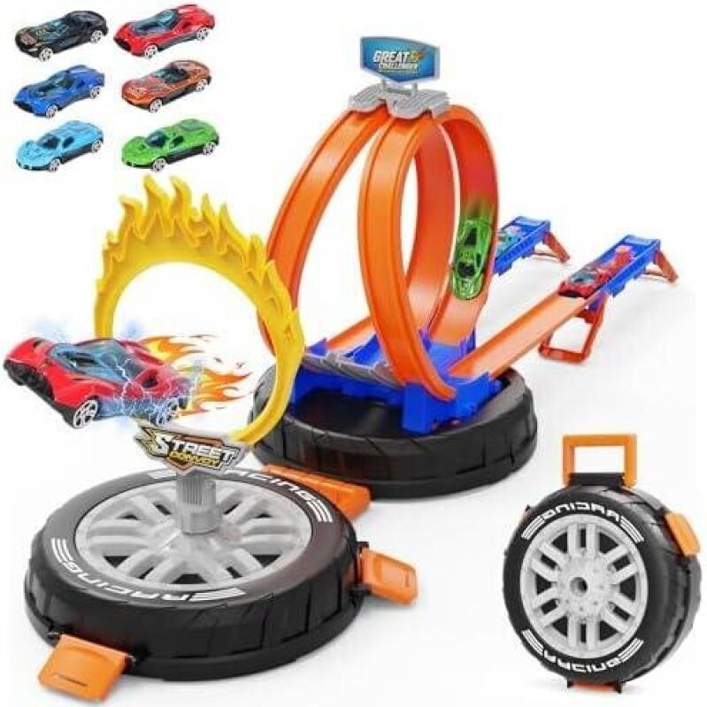 High-Speed Tire Track Toy Set - 50% Discount