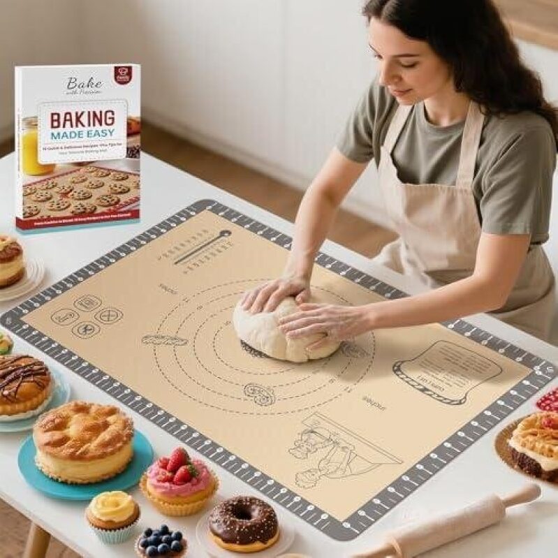 Upgrade Your Baking with Bake with Passion's Easy-to-Use Silicone Mat