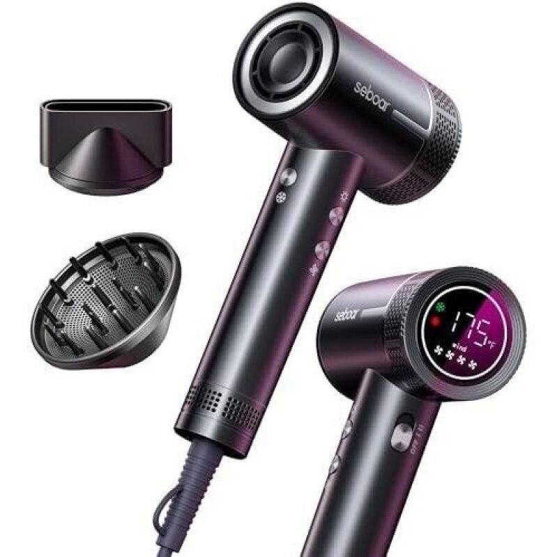 Ionic/1500W High-Speed Negative Ion Silent Hair Dryer