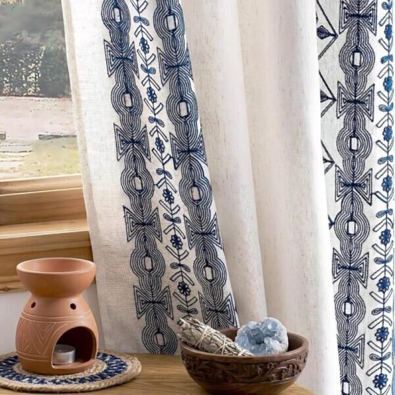 Elevate Your Space with NICETOWN Boho Curtains, 84 Inches Long
