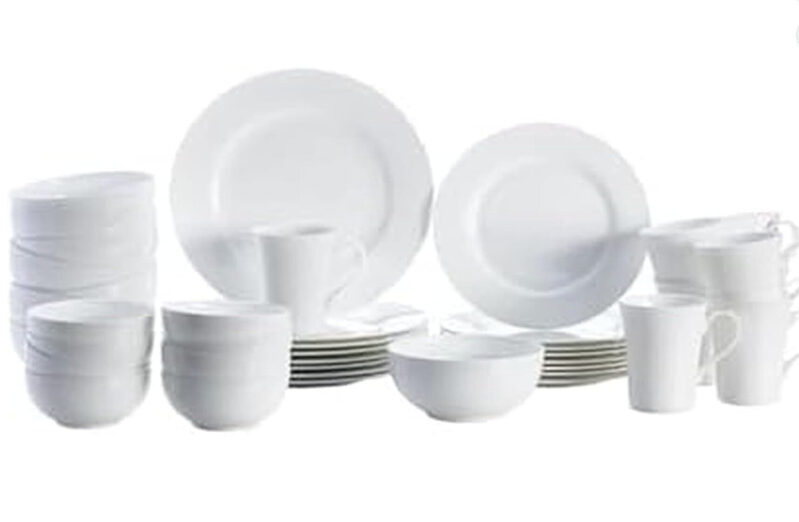 Elegant 40-Piece Mikasa Delray Bone China Dinnerware Set - $115 Post-Discount