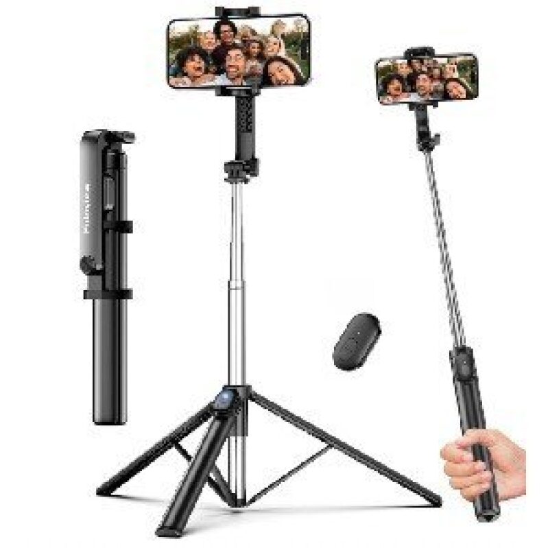 Versatile 67-Inch Selfie Stick Tripod for Smartphone Photography