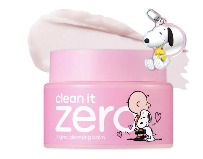 BANILA CO Clean It Zero Makeup Remover Balm - 100ml with Snoopy Keyring