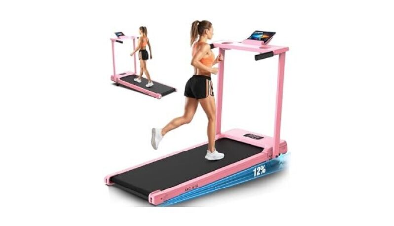 FUNMILY 3.5HP Walking Pad Incline Treadmill - Compact and Efficient Home Gym