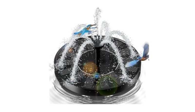 Upgraded 2.5W Solar Bird Bath Fountain - Eco-Friendly Garden Decor